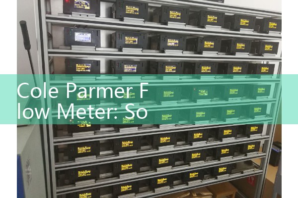 Cole Parmer Flow Meter: Sourcing High Precision Laboratory Fluid Senses Brands